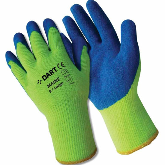 Dart Maine Neon Thermal Plus Gloves Medium, Size 8