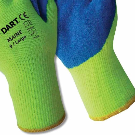 Dart Maine Neon Thermal Plus Gloves Medium, Size 8 - Image 3