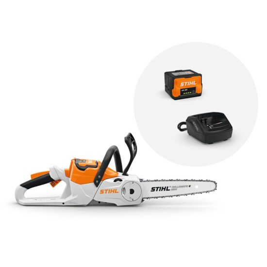 Stihl MSA 70 C-B Cordless Chainsaw Set with 2 x AK 30 battery and AL 101 charger - 30 cm / 12”