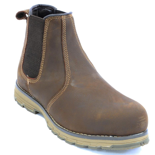 Brown dealer safety outlet boots