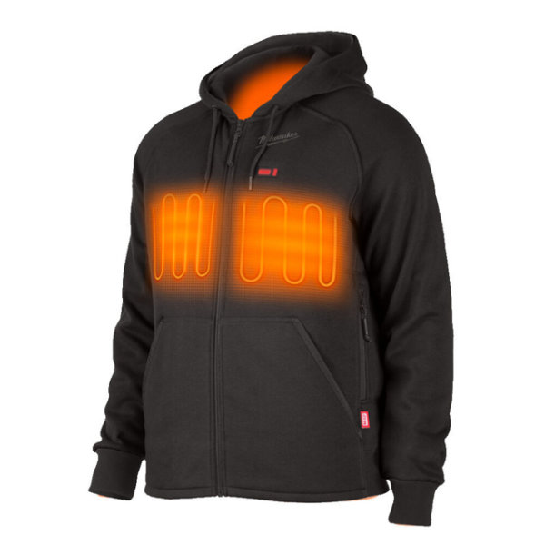 Battery heated hoodie sale