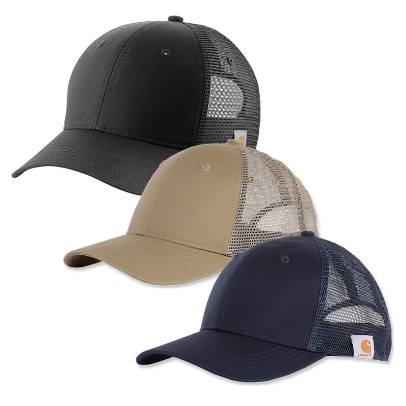 Carhartt 103056 Rugged Professional Series Canvas Mesh Back Cap, Beige ...